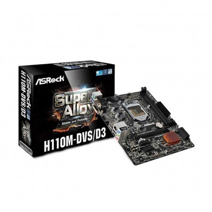 ASRock Intel H110M-DVS/D3 6th Gen ASRock Intel H110M-DVS/D3 6th Gen